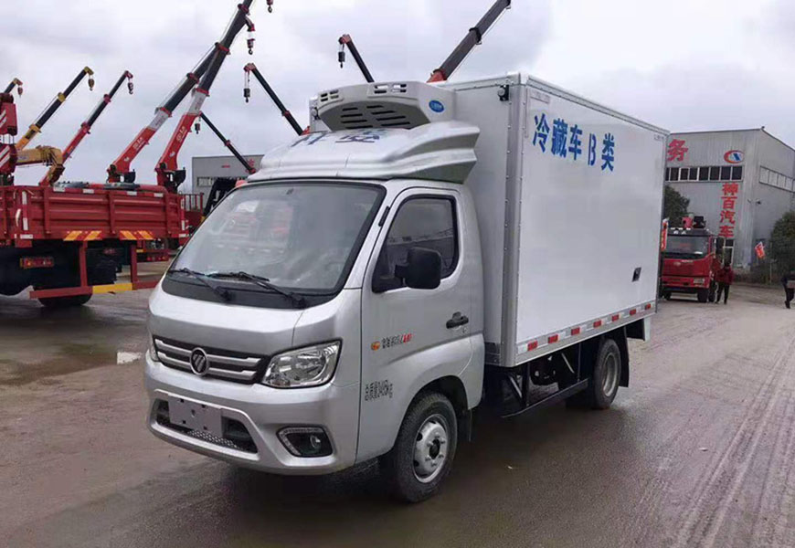  福田祥菱后雙輪冷藏車(chē)